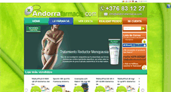 Desktop Screenshot of andorrafarmacia.com